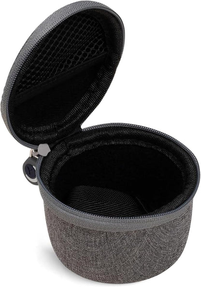Yogasleep Crush-Resistant Travel Case for Travel Mini White Noise Sound Machine, Provides Protection While Traveling, Double Stitch Zipper, Protection from Scratches & Water Splashes (Gray)