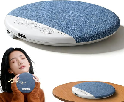 2026 New Sleep Pillow Speaker, Bluetooth Pillow Speaker with White Noise Timer Wireless Sleep Aid with Stereo Bass Private Sleep Headphones for Adult Kids (A)