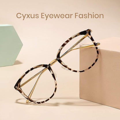 Cyxus 4 Pack Blue Light Glasses for Women, Anti Blue Light Eyeglasses for Woman Reduce Eye Fatigue Eyewear and Headaches