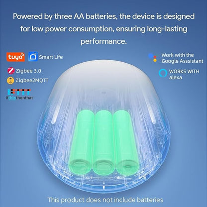 Smart Automatic Curtain Opener and Closer, Zigbee Curtain Robot with App, Voice, Remote Control for U/T Rails Compatible with Alexa, Google Home, Tuya, Smart Life APP