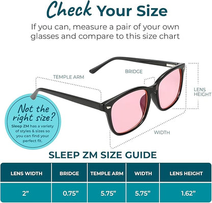 100% Blue Light Blocking Glasses - Better Sleep Anti Eye Strain Protection - Computer Gaming Women Men
