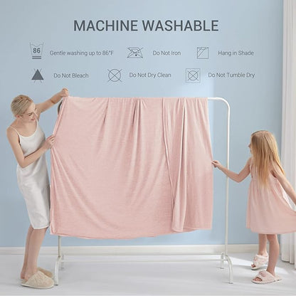 Marchpower Arc-Chill Cooling Blanket for Hot Sleepers Twin Size, Double-Sided Design Japanese Cooling Fiber Absorbs Body Heat, Lightweight Soft Cold Blanket for Sleeping Summer Bed