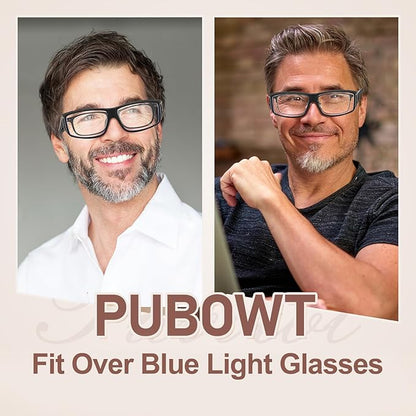 Fit Over Glasses Blue Light Blocking and Night Vision Driving Glasses for Men Women Wrap Around Goggles Eyewear PT2006
