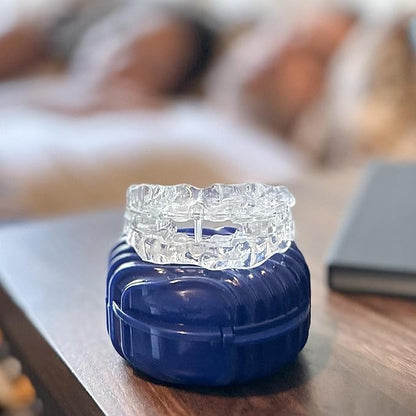 SilentZPro 2.0 - USA Designed & FDA-Cleared Anti Snore Mouthpiece - Fully Adjustable Anti Snore Mouth Guard - Professional Patented Anti Snore Device, Large