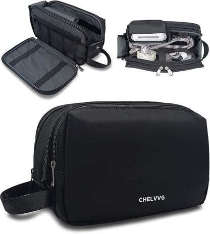 Portable CPAP Travel Bag Compatible with ResMed AirMini Machine and Accessories, CPAP Small Carrying Case Storage Bag for Home and Travel Use (Bag Only)