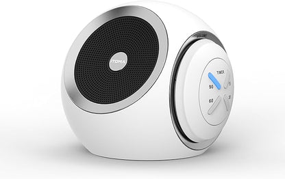 White Noise Machine, 30 Soothing Sounds Options Including Fan, Nature & White Noise, Sleep Timer, Bluetooth, Adjustable Volume, Sleep Sound Machine for Adults iTOMA 318