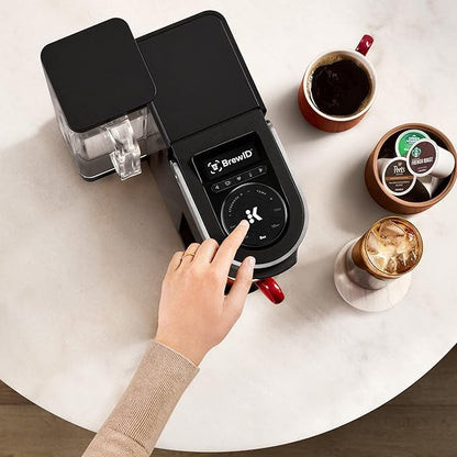 Keurig K-Supreme Plus SMART Coffee Maker, Single Serve K-Cup Pod Coffee Brewer, BREWID and MultiStream Technology, 78 Oz, Black
