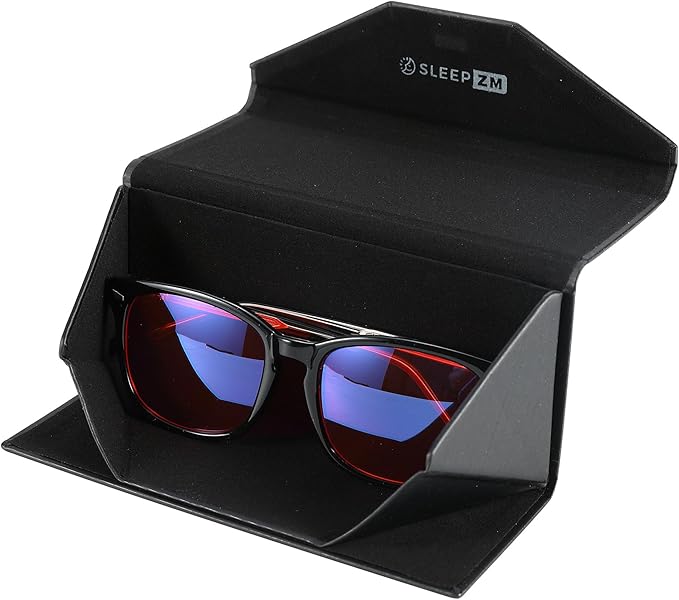 100% Blue Light Blocking Glasses - Better Sleep Anti Eye Strain Protection - Computer Gaming Women Men