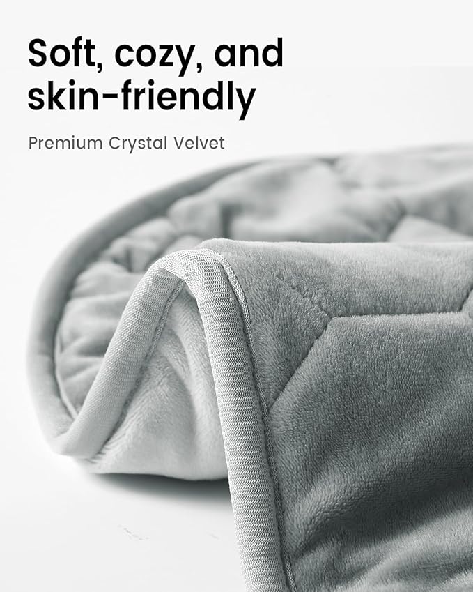 immtree Weighted Heating Pad for Deeper Pain Relief, 5lbs XXXL Size(29x24) with Fast Heat Technology, Heated Blankets for Adults, Relief for Back and Shoulder and Knee