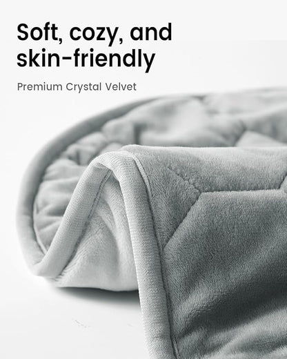 immtree Weighted Heating Pad for Deeper Pain Relief, 5lbs XXXL Size(29x24) with Fast Heat Technology, Heated Blankets for Adults, Relief for Back and Shoulder and Knee