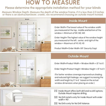 Kincmo No Drill Motorized Blinds with Remote, 100% Blackout Roller Shades for Windows, Custom Electric Blinds Compatible with Alexa, Apple Homekit, Google Home (100% Blackout Elegant Cream)
