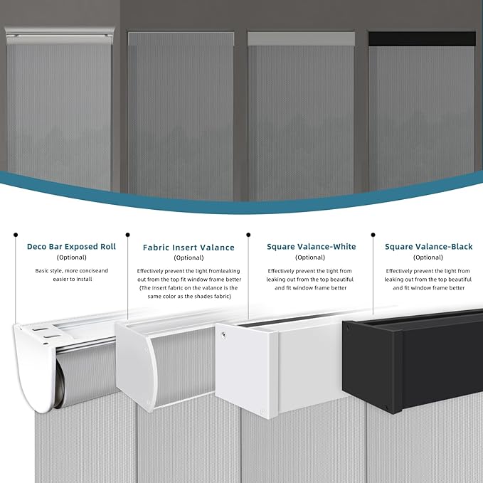 Motorized Shades Compatible with Alexa,Google Asssitant,Homekit Over Thead,3% Openness Solar Roller Blinds for Window,Smart Blinds with Remote,APP/Voice Control,3% Openness Aventus Light Grey
