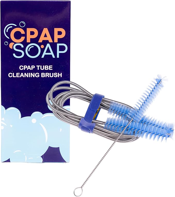 Cleaning Brush Set - Flexible Long and Short Brushes for Cleaning, Soft Bristles, for Tubes and Hard-to-Reach Places