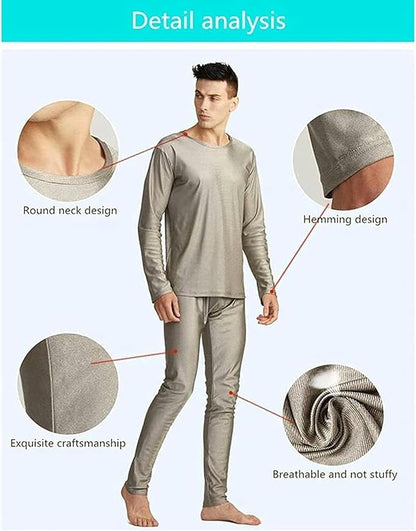 Protection Against Cleaning Radiation Put Long Underwear Protection Against Electromagnetic Radiation Shielding EMF in Silver Fiber, One Follows*1