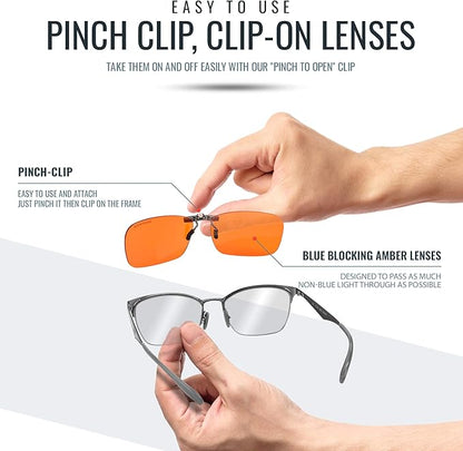 Clip-on Blue Light Blocking Eyewear