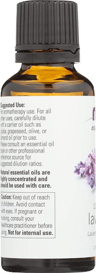 NOW, 100% Pure Lavendar Oil, 1 Oz