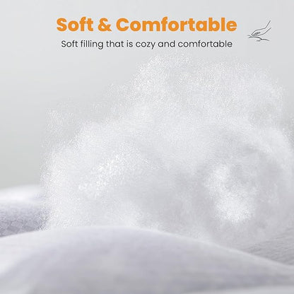 MATBEBY Full XL Mattress Pad - Cooling Breathable Mattress Topper, Quilted Fitted Mattress Protector, Pillow Top Mattress Cover with 8-21" Deep Pocket, Soft, Machine Washable, White, Full Extra Long
