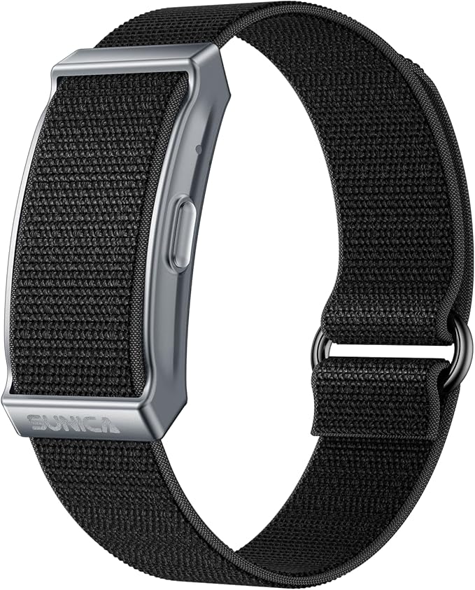 Smart Bracelet,100+ Sport Modes Fitness Tracker with Continuous Heart Rate Blood Oxygen Sleep Monitor 24h, Comes with a Free Armband(Black)