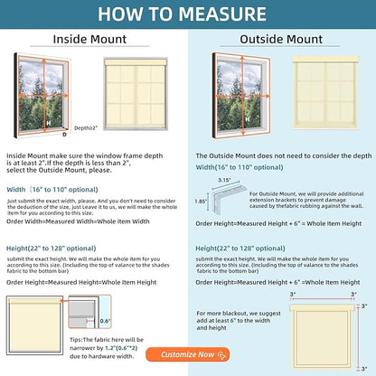 SmartWings Motorized Roller Shades Work with Homekit, Alexa Google, 100% Blackout Smart Blinds for Windows, Cordless Remote Control Window Shades, Essential White, Customized Size