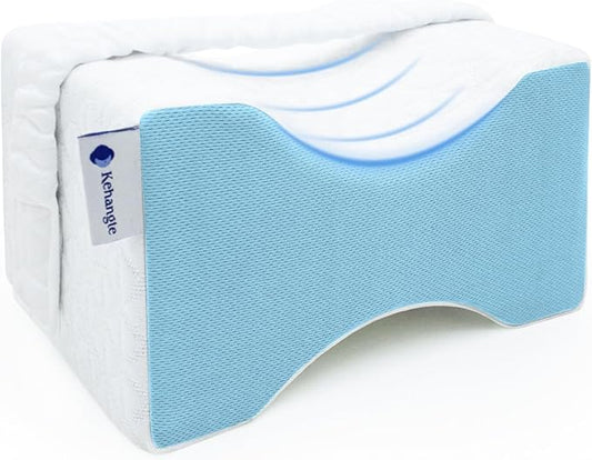 Knee Pillow for Side Sleepers,Knee Pillow,Leg Pillow for Side Sleeping,Memory Form, Leg Support Pillow,Removable&Washable Cover.