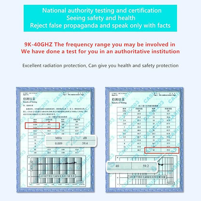 EMF Shielding Canopy, Silver Coated Mesh EMF Protection Canopy, RF Shielding Netting, for Folded Bed Tent Canopy,120 * 75 * 78cm