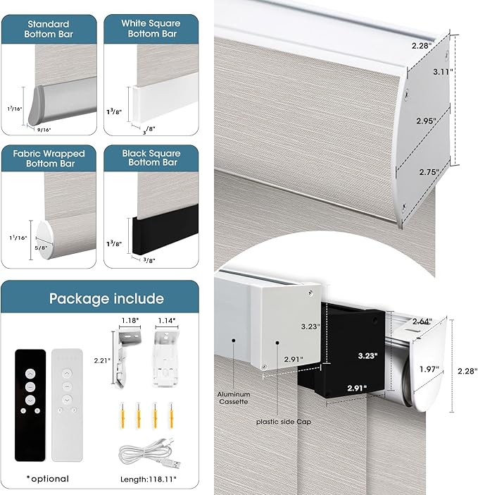 SmartWings Motorized Light Filtering Shades, 70% Blackout, Custom Size, Rechargeable Battery, Works with Matter/Apple HomeKit, Alexa, Thread/Zigbee, Remote Optional, 70% Essential Cream