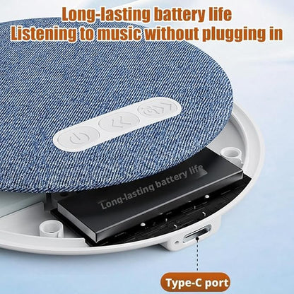 OYB Bluetooth Pillow Speaker, Mini Portable Under-Pillow SpeakerSoft Immersive Sound FieldWireless Under-Pillow speakerSuitable for (B)