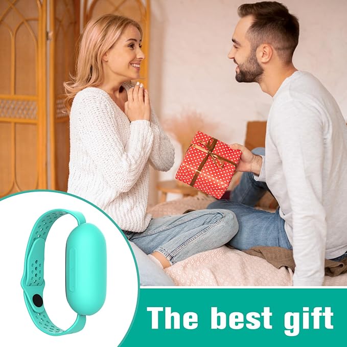 Sleep Aid Device, Hand Micro-Current Sleep Instrument Anxiety Device, Portable Rechargeable Sleep Aid for Anxiety and Insomnia (Blue)