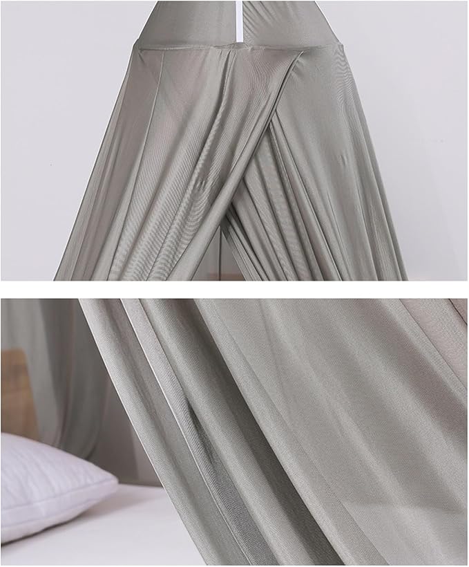 Faraday Fabric Silver Fiber EMF Protection Faraday Tent WiFi 5G Block RF Shielding Canopy Bed Cover Queen Size (Color : Silver, Size : Large)