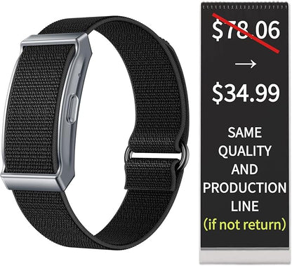 2026 Latest Screenless Fitness Tracker Band, Activity & Sleep Tracking Wearable with App Sync, Lightweight Waterproof Fitness Band for Men and Women (Black)