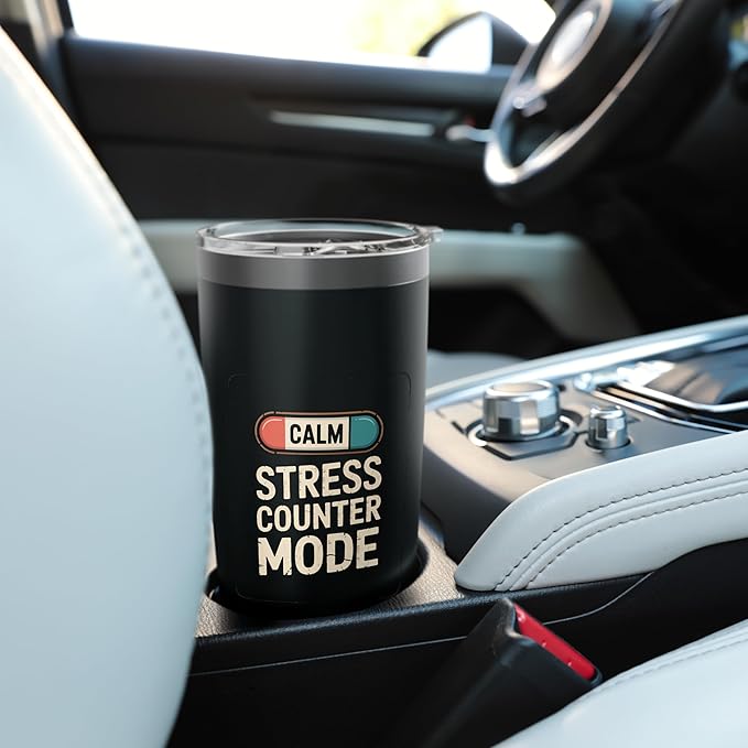 Relaxation Breathing Vagus Nerve Stimulation Stress Relief Stainless Steel Insulated Tumbler