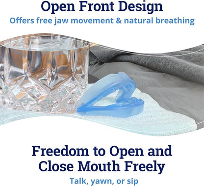 ZQuiet Anti-Snoring Starter Pack with 2 Mouthpieces, Complimentary Storage Case – FDA-Cleared Snore Stopper for Men & Women, Adjustable Comfort, BPA-Free, Non-Invasive, Sleep Aid for Snoring
