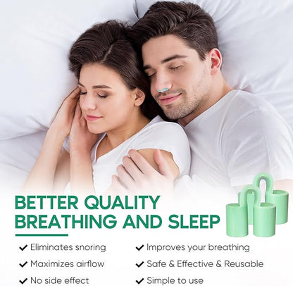 8pcs Anti Snoring Nose Vents Device That Work, Anti Nose Vents for Snoring Devices, Snoring Devices for Men, Nose Opener for Breathing Sleep, Stop Snoring Devices That Work for Men