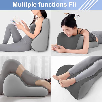 Intimacy Wedge Pillow for Couples – Memory Foam Support Cushion for Waist, Neck & Back, Waterproof & Portable with Washable Cover, Ideal for Sitting, Lying & Adult Play