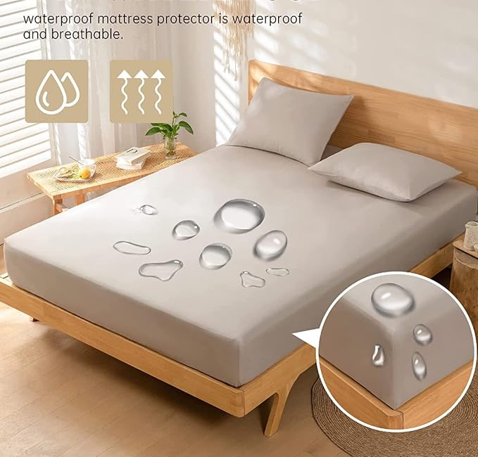 Queen Size Luxury Velvet Mattress Cover - Warm Thicken Mattress Protector with Elastic Band, Soft Fitted Sheet Deep Pocket 12In Topper - Bed Bedroom Sleep Comfort