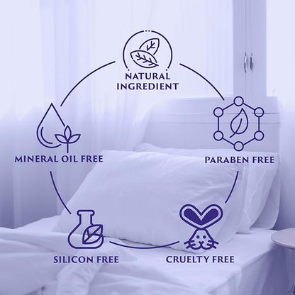 Chamomile Inspired Sleep Spray with Melatonin - Relaxing Gifts for Teen Girls and Women – Natural Pillow Mist for Sleep, Self Care Bedtime Spray, Lavender & Cedarwood Blend
