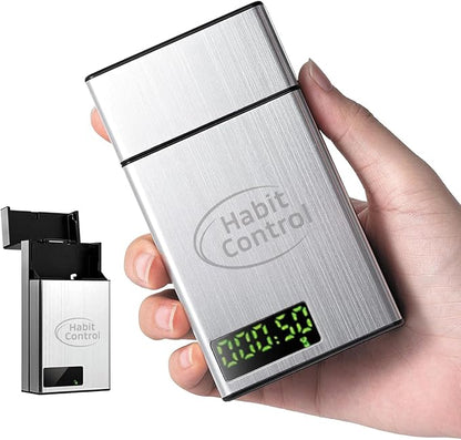 Timed Lock Box Small - Portable Locking Pill Box with Timer Lock for Medication Storage, Time Release Lock Container Mini for Kitchen Cabinet's Key, Snack Lockbox with Single Compartment