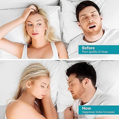 6PCS Anti Snoring Devices - Silicone Magnetic Anti Snoring Nose Clip, Snore Stopper - Comfortable Nasal to Relieve Snore, Stop Snoring for Men and Women