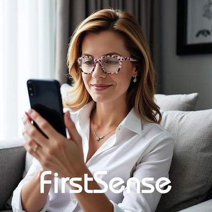Reading Glasses for Men Women Blue Light Blocking with Spring Hinge, Blocking Readers Anti UV Ray Filter Eyeglasses, Square Computer Reader Glasses, Pink Tortoiseshell, +1.5