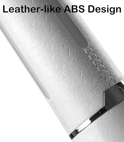 Light Therapy Lamp, 10000 LUX LED Desk Sunlight Lamp, UV-Free Full Spectrum Mood Lighting with Night Light, Rechargeable for Home Office, Leather-Like Texture