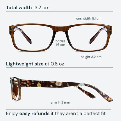 Gaoye Reading Glasses Men/Women, Eyeglasses, Blue Light Readers for Men/Women, Computer Eye Glasses, Cheaters