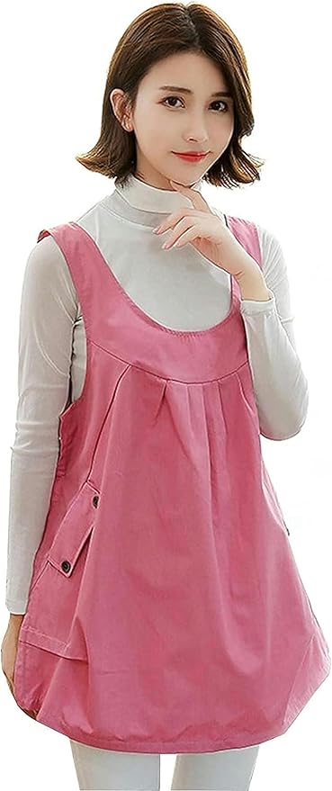 EMF Maternity Clothing,Radiation Protection Maternity Clothing Fabric Conductive Stretchable Breathable for RF/LF Blocking/Shielding,Blue-XL