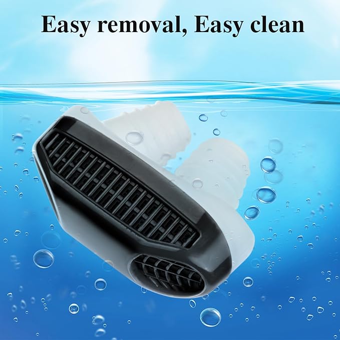Anti Snoring Devices, Soft and Comfortable Material, Easy to Use&Clean for Women and Men Black