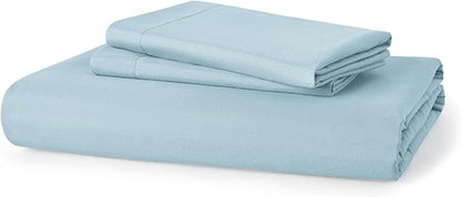 Bedsure Duvet Cover Queen Size - Soft Double Brushed Bedding Set for Kids & Adults, Zipper Closure, 3 Pieces, Includes 1 Duvet Cover (90"x90") & 2 Pillow Shams, NO Comforter, Winter Sky