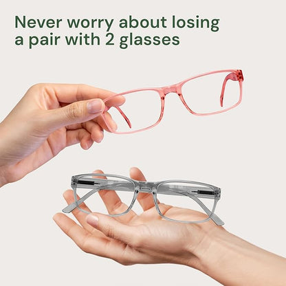 Gaoye 2 pack greypink 1.75