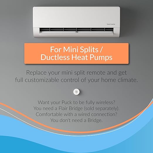 Flair Puck Wireless Smart Thermostat for Flair Smart Vents or Mini Split Control