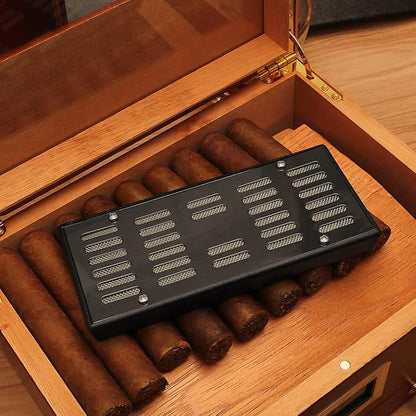 TISFA Cigar Humidifier, Cigar humidor humidifiers, Black Cuboid Humidor Humidifier (L)