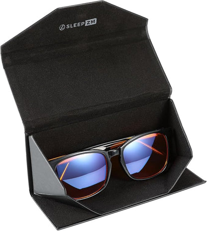 100% Blue Light Blocking Glasses - Better Sleep Anti Eye Strain Protection - Computer Gaming Women Men