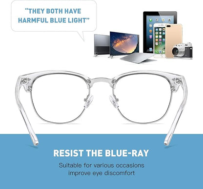 Blue Light Glasses for Woman/Men Computer Bluelight Glasses Womens/Mens