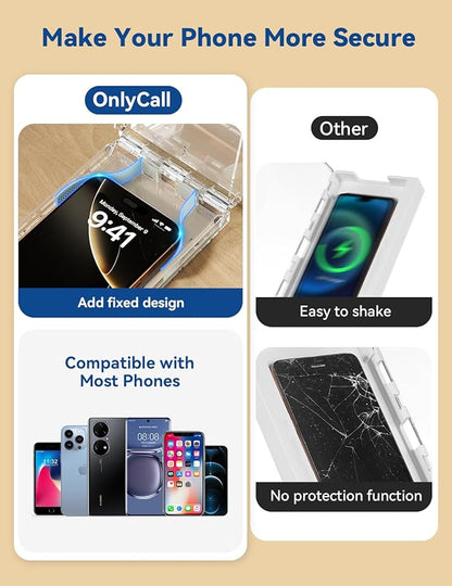 Portable Phone Lock Box with for iPhone and Android Phones, Self-Control Phone Jail to Help Kids,Students, Adults Focus Back, Preventing unauthorized filming during meetings and opera performances